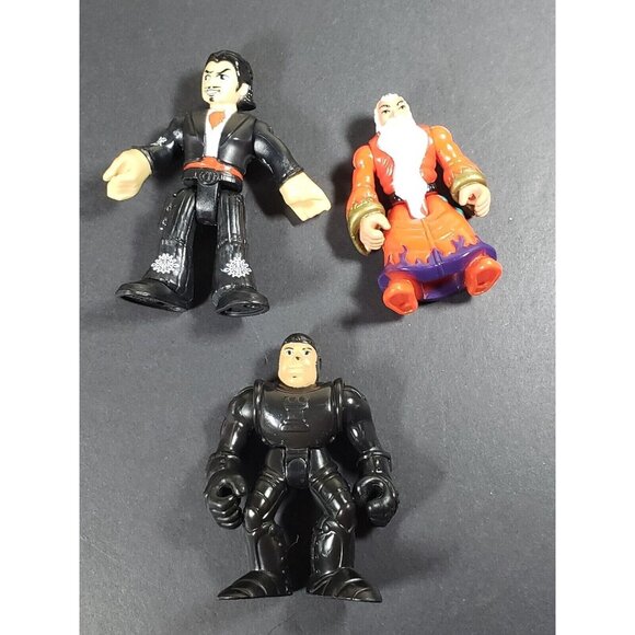 Imaginext Lot of Mixed Action Figures Dragon & Accessories 14 Pieces - Picture 3 of 4